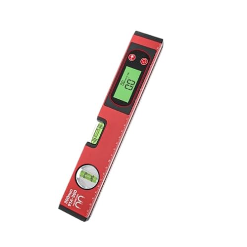 Digitaler Winkelmesser, Neigungsmesser, Wasserwaage, Libelle mit LED(300mm) von SJLOYNWQ