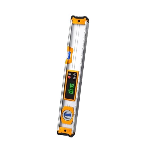 Digitales Winkelmessgerät mit Magnet, Horizontalneigung 0-90°, 300-1000MM mit LED-Anzeige(400MM) von SJLOYNWQ