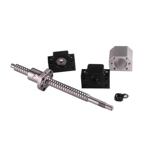 Kugelumlaufspindel SFU1605 RM 1605 Endenbearbeitung & BK/BF12 & Kugelmuttergehäuse(850mm) von SJLOYNWQ