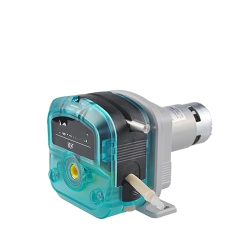 L-Typ KKDD Schlauchpumpe mit großem Durchfluss 12 V 24 V Gleichstrommotor Zahnradgetriebe Flüssigkeitsförderung selbstansaugende Pumpe(KKDD-12S18L A) von SJLOYNWQ