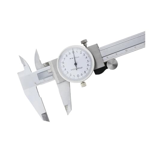 Messschieber Professionelles Dickenmessgerät Messwerkzeug Mikrometer Edelstahl Messschieber(Dial Caliper) von SJLOYNWQ