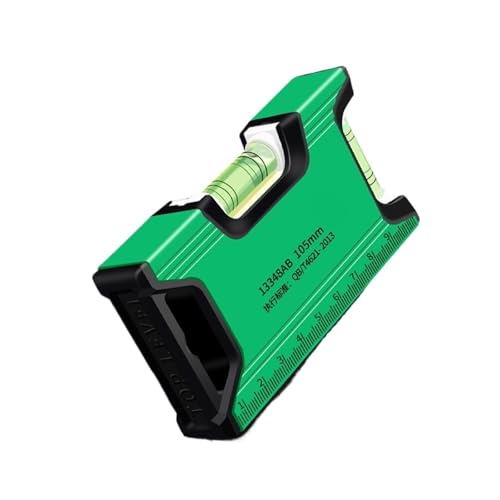 QT10006 Hochpräzises Konstruktionswerkzeug mit Wasserwaage aus Aluminiumlegierung(105mm Double Blister) von SJLOYNWQ