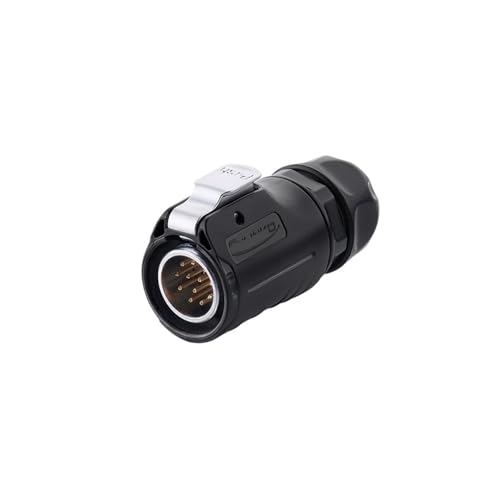 SJLOYNWQ LP-20 Industrielle Luftfahrt-Steckdose 12-adrig 5-Loch 5A Stromsignalanschluss(Male Plug) von SJLOYNWQ