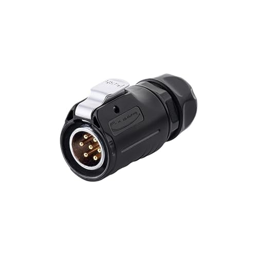 SJLOYNWQ LP-20 Industrielle Luftfahrt-Steckdose 7-adrig 5-Loch 10A Stromsignalanschluss(Male Plug) von SJLOYNWQ