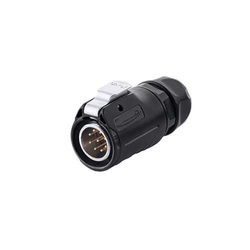 SJLOYNWQ LP-20 Industrielle Luftfahrt-Steckdose 9-adrig 5-Loch 5A Stromsignalanschluss(Male Plug) von SJLOYNWQ