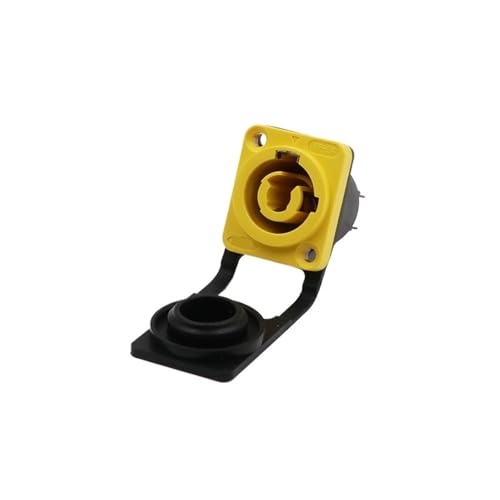 SJLOYNWQ Luftfahrt-Steckdose YF24 Power LED-Anzeige Kunststoff IP65(Socket) von SJLOYNWQ