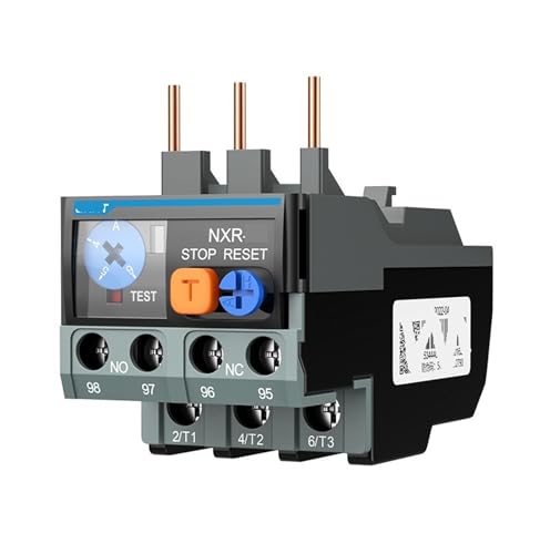Thermischer Überlastschutz NXR-25 Phasenausfallschutz Thermorelais Temperaturüberlastschutz NXR-25 0,6-1A NXR 25 1 1,6A 0,1-25A(NXR 25 7 10A) von SJLOYNWQ