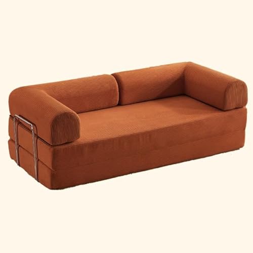 Kompressionssofa umwandelbares Bodenbett Schlafsofa Zweisitzer Cordmatratze ausklappbar bequeme Lounge für das Wohnzimmer multifunktionaler Memory-Schaum mit Armlehne tragbare Couch kleine Räume (220c Kompressionssofa umwandelbares Bodenbett Schlafsofa Zweisitzer Cordmatratze ausklappbar bequeme Lounge für das Wohnzimmer multifunktionaler Memory-Schaum mit Armlehne tragbare Couch kleine Räume (220c von SJMDSDSC