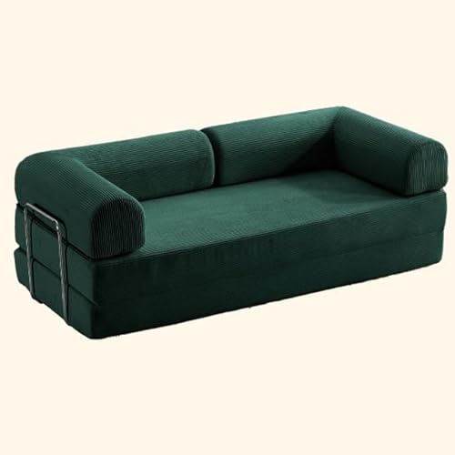 Kompressionssofa umwandelbares Bodenbett Schlafsofa Zweisitzer Cordmatratze ausklappbar bequeme Lounge für das Wohnzimmer multifunktionaler Memory-Schaum mit Armlehne tragbare Couch kleine Räume (220c Kompressionssofa umwandelbares Bodenbett Schlafsofa Zweisitzer Cordmatratze ausklappbar bequeme Lounge für das Wohnzimmer multifunktionaler Memory-Schaum mit Armlehne tragbare Couch kleine Räume (220c von SJMDSDSC