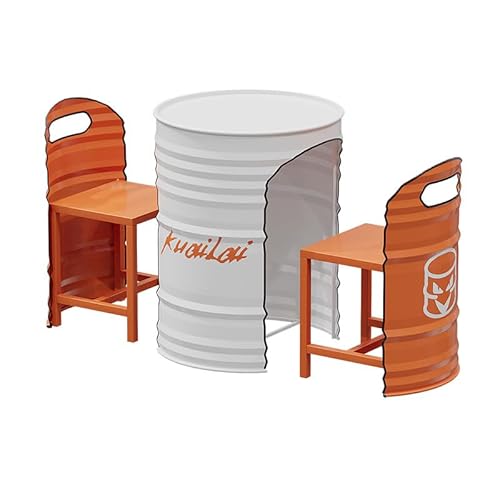 Verhandlungstisch-Stühle-Set Besprechungstisch-Set 3-teiliges Esstisch-Set Industrieküche und Stühle Kaffeestuhl-Kombination Balkon Wohnzimmer 2-teilig für Zimmer Wohnung kleine Räume(2 chairs + 1 tab Verhandlungstisch-Stühle-Set Besprechungstisch-Set 3-teiliges Esstisch-Set Industrieküche und Stühle Kaffeestuhl-Kombination Balkon Wohnzimmer 2-teilig für Zimmer Wohnung kleine Räume(2 chairs + 1 tab von SJMDSDSC