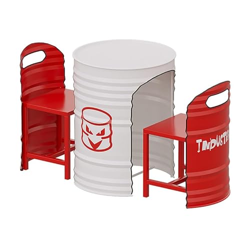 Verhandlungstisch-Stühle-Set Industrieküche und Stühle Kaffeestuhl-Kombination Balkon Wohnzimmer 2 mit Tisch, runde Verhandlungsempfangstische Kombination Wohnung kleiner Raum(2 chairs + 1 table,11#) Verhandlungstisch-Stühle-Set Industrieküche und Stühle Kaffeestuhl-Kombination Balkon Wohnzimmer 2 mit Tisch, runde Verhandlungsempfangstische Kombination Wohnung kleiner Raum(2 chairs + 1 table,11#) von SJMDSDSC