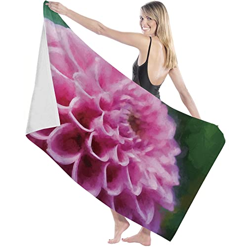 SJOAOAA Badetuch Dahlie Blume Weiche Mikrofaser Saugfähig Badezimmer Handtuch Blüten Leicht Langlebig Schnell Trocknende Handtücher für Fitnessstudio Pool Sport Reisen Urlaub Strand 70 x 140 cm SJOAOAA Badetuch Dahlie Blume Weiche Mikrofaser Saugfähig Badezimmer Handtuch Blüten Leicht Langlebig Schnell Trocknende Handtücher für Fitnessstudio Pool Sport Reisen Urlaub Strand 70 x 140 cm von SJOAOAA