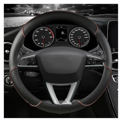 SJPJDGFC Lenkrad Abdeckung, Für Peugeot Partner 2019-2023 Anti Rutsch Atmungsaktiv Lenkradhüllen Auto Lenkrad Lenkrad Schutz Jahreszeiten Universell,E-O von SJPJDGFC
