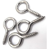 100 Stück 17 mm kleine Ösenschraubenhaken, selbstschneidende Ösenschrauben für Holz, Flaschen mit Korkverschluss, DIY-Schmuck, Kohlenstoffstahl mit 100 Stück 17 mm kleine Ösenschraubenhaken, selbstschneidende Ösenschrauben für Holz, Flaschen mit Korkverschluss, DIY-Schmuck, Kohlenstoffstahl mit von SJQKA