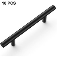 10er-Pack Küchenschrankgriffe – Lochabstand 96 mm – schwarze Edelstahl-Küchenschrankgriffe 10er-Pack Küchenschrankgriffe – Lochabstand 96 mm – schwarze Edelstahl-Küchenschrankgriffe von SJQKA
