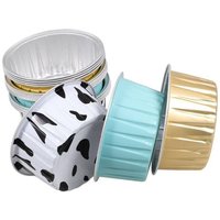 15 Einweg-Aluminium-Muffinförmchen, Dessertförmchen, für die heimische Küche, 125 ml 15 Einweg-Aluminium-Muffinförmchen, Dessertförmchen, für die heimische Küche, 125 ml von SJQKA