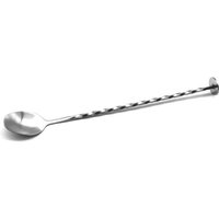 28 cm langer Spiral-Cocktaillöffel, Rührlöffel aus Edelstahl, Weinglas-Zubehör von SJQKA