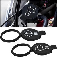 Sjqka - 2Pcs Universal Auto Scheibenwaschflüssigkeit Reservoir Caps Scheibenwaschflüssigkeit Tank Caps Auto Ersatz Teile von SJQKA
