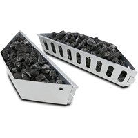 2er-Pack 15' x 5' Holzkohlegrillkorbhalter für Weber 22'- und 26'-Grills von SJQKA