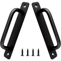 2er-Pack Aluminium-Schiebetürgriffe – 128 mm Schranktürgriffe für Küchen- und Badezimmerschränke – Länge 5–9 Zoll – schwarz 2er-Pack Aluminium-Schiebetürgriffe – 128 mm Schranktürgriffe für Küchen- und Badezimmerschränke – Länge 5–9 Zoll – schwarz von SJQKA