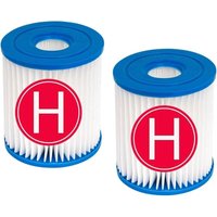 2er-Pack Ersatzfilter – kompatibel mit Intex 28601/28602 Filterpumpen – für Intex H-Typ 29007E Filter – für Aufstellpools 2er-Pack Ersatzfilter – kompatibel mit Intex 28601/28602 Filterpumpen – für Intex H-Typ 29007E Filter – für Aufstellpools von SJQKA