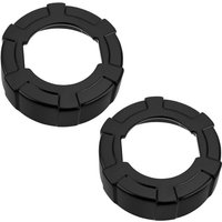 2er-Pack Wurst-Kartuschenpistole mit Aluminium-Frontkappe zum Füllen und Fertigstellen von Fugen in Küche und Bad, Schwarz 2er-Pack Wurst-Kartuschenpistole mit Aluminium-Frontkappe zum Füllen und Fertigstellen von Fugen in Küche und Bad, Schwarz von SJQKA