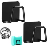 2er-Pack selbstklebender Schwammhalter für die Küchenspüle, Schwammbehälter aus Edelstahl 304 zur Aufbewahrung in Küche und Bad 2er-Pack selbstklebender Schwammhalter für die Küchenspüle, Schwammbehälter aus Edelstahl 304 zur Aufbewahrung in Küche und Bad von SJQKA