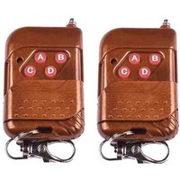 315-MHz-Funkfernbedienung für Rolltore, vier Tasten, Mahagoni 315-MHz-Funkfernbedienung für Rolltore, vier Tasten, Mahagoni von SJQKA