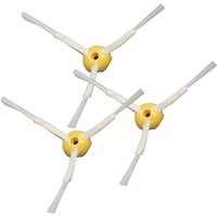 Sjqka - 3er-Pack Ersatz-Seitenbürsten mit 3 Armen für iRobot Roomba. Kompatibel mit der 500er-, 600er- und 700er-Serie, außer 645, 655, 675 und 670, von SJQKA