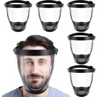 Packung mit 6 beschlag- und staubabweisenden Schutzmasken mit 60 austauschbaren Filtern für Unkrautjäten, Arbeit, Radfahren, Supermärkte und Packung mit 6 beschlag- und staubabweisenden Schutzmasken mit 60 austauschbaren Filtern für Unkrautjäten, Arbeit, Radfahren, Supermärkte und von SJQKA