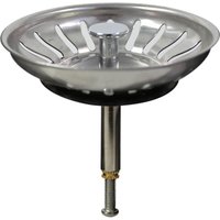 80-mm-Küchenspülen-Sieb, höhenverstellbarer Küchenspülen-Siebstöpsel, Abflussfilter, automatischer Gemüsebeckenablauf, Küchenspülen-Siebstöpsel aus 80-mm-Küchenspülen-Sieb, höhenverstellbarer Küchenspülen-Siebstöpsel, Abflussfilter, automatischer Gemüsebeckenablauf, Küchenspülen-Siebstöpsel aus von SJQKA