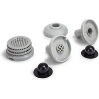 Sjqka - Anschlussset ø 32 mm - Wasserregenerationsfähig, grau, kompatibel mit Intex Schwimmbecken von SJQKA