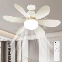 Deckenventilator mit Licht, Deckenventilator mit Licht, Deckenventilator mit Fernbedienung und Licht, leise, 3 Geschwindigkeiten und 3 Deckenventilator mit Licht, Deckenventilator mit Licht, Deckenventilator mit Fernbedienung und Licht, leise, 3 Geschwindigkeiten und 3 von SJQKA