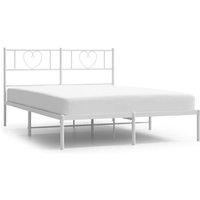 Sjqka - Ein metall-vidaxl-stativ mit sprungbrett weiß: 135 x190 zentimeter,Metallbett, einfache Baugruppe Sjqka - Ein metall-vidaxl-stativ mit sprungbrett weiß: 135 x190 zentimeter,Metallbett, einfache Baugruppe von SJQKA