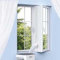 Fensterdichtung für Klimaanlagen, wasserdichte Fensterdichtung für tragbare Klimaanlagen, Trockner, 400 cm tragbares Fensterdichtungsset für von SJQKA