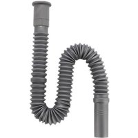 Flexibler und dehnbarer Ablaufschlauch für Küchenspülen und Waschbecken, korrosionsbeständig, einfach zu installieren und verstellbar, kompatibel mit von SJQKA