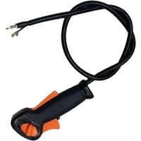 Freischneidergriff mit Gashebel, Kabel und Freischneideraufsatz für FS120/FS200/FS250 von SJQKA