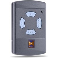 Garagen-Fernbedienung HSM4 868 MHz, Tür-Fernbedienung, Ersatz für Hörmann Handsender HSM 4, 868,3 MHz, 4 Tasten, Reichweite 30 m, mit Batterie von SJQKA
