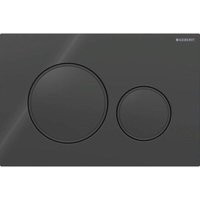 Geberit Sigma20 2-Mengen-Betätigungsplatte, mattschwarz (115.882.DW.1) von SJQKA
