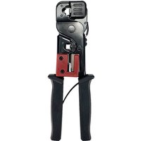 Geeignet für RJ45-, RJ12- und RJ11-Netzwerkstecker sowie CAT5-, CAT6-, 8P-, 6P- und 4P-Ethernetkabel. Crimpzange mit Bandschneider. von SJQKA
