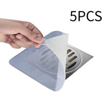 Geruchsdichter Abflussstopfen aus Silikon, 5er-Pack, Kanal-Desodorierungsabdeckung, auslaufsichere Versiegelung für Küche, Bad und Waschküche, von SJQKA