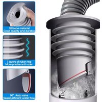 Geruchsstopper für Waschmaschinen, 35-40 mm Waschmaschinenschlauchdichtung, Geruchsstopper für Waschmaschinen, Ablaufschlauchdichtung, Geruchsstopper für Waschmaschinen, 35-40 mm Waschmaschinenschlauchdichtung, Geruchsstopper für Waschmaschinen, Ablaufschlauchdichtung, von SJQKA