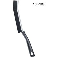 Harte Bürste zur Reinigung von Ritzen und Spalten – WC-Bürste – zur Reinigung schmaler Öffnungen in Bad und Küche – 10-teiliges Set Harte Bürste zur Reinigung von Ritzen und Spalten – WC-Bürste – zur Reinigung schmaler Öffnungen in Bad und Küche – 10-teiliges Set von SJQKA