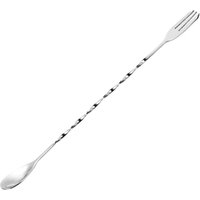 Hochwertiger Rührlöffel aus Edelstahl 304 – Doppelseitiges Design – Glatte, polierte Vorderseite – Barista-Löffel für Kaffee, Cocktails, Desserts und von SJQKA