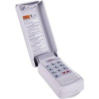 Intellicode GK-R kompatible drahtlose Garagentor-Fernbedienung, 100 m Übertragungsreichweite, beleuchtete Tastatur für den Heimgebrauch von SJQKA