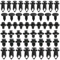 Kfz-Clips, 190 Stück Kunststoff-Nietklammern, Kunststoff-Nietschutz-Befestigungselemente in verschiedenen Formen und Größen, universelle Kfz-Clips, 190 Stück Kunststoff-Nietklammern, Kunststoff-Nietschutz-Befestigungselemente in verschiedenen Formen und Größen, universelle von SJQKA
