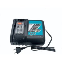 Kompatibel mit Makita Lithium-Ionen- und Nickel-Metallhydrid-Akkus 9,6 bis 18 V Schnellladegerät – DC18RC von SJQKA