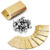 Mähroboter, 60 Universal-Ersatzklingen + 60 Schrauben, kompatibel mit allen Husqvarna Automower, Gardena und Yardforce Mährobotern. von SJQKA