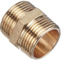 Messing-Wasserzulaufschlauchanschluss (geeignet für den Wasserzulaufschlauch von Waschmaschine und Geschirrspüler, Schlauchanschluss) goldfarben – 6 von SJQKA