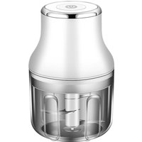 Mini-Küchenmaschine, Mini-Zerkleinerer mit USB-Ladefunktion, leistungsstarke Knoblauchmühle, Gemüsemixer, kabelloser Gemüsezerkleinerer für Obst, von SJQKA